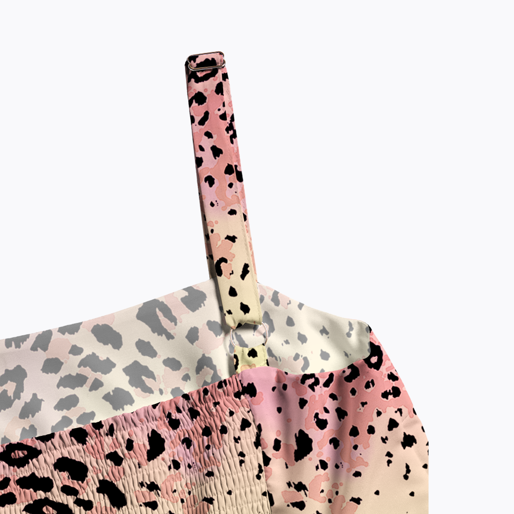 Pastel Rainbow Leopard Pride LGBTQ+ Maxi Dress