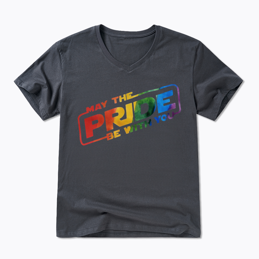 Rainbow Pride V-Neck Classic T-Shirt