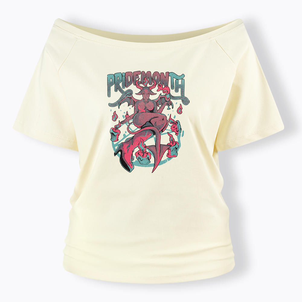 Pridemonth Off Shoulder T-shirt