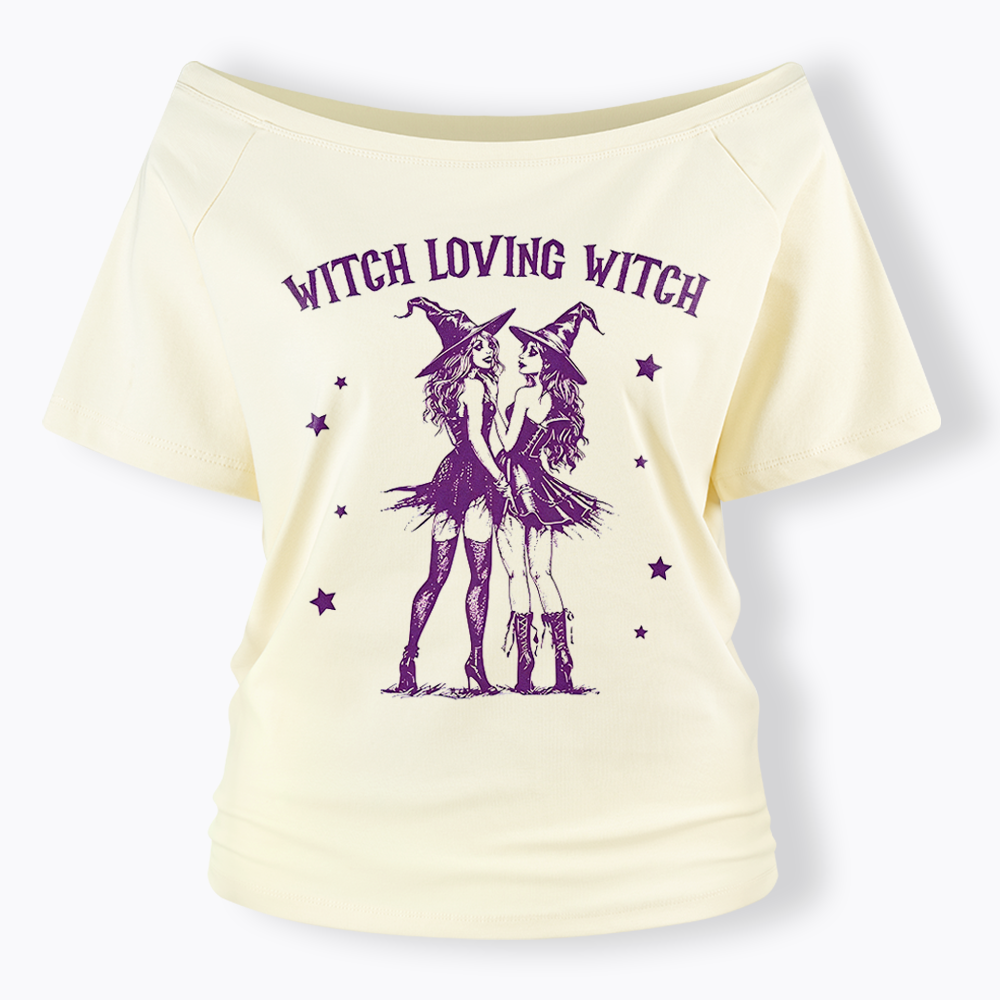 Subtle Lesbian Baby Off Shoulder T-shirt