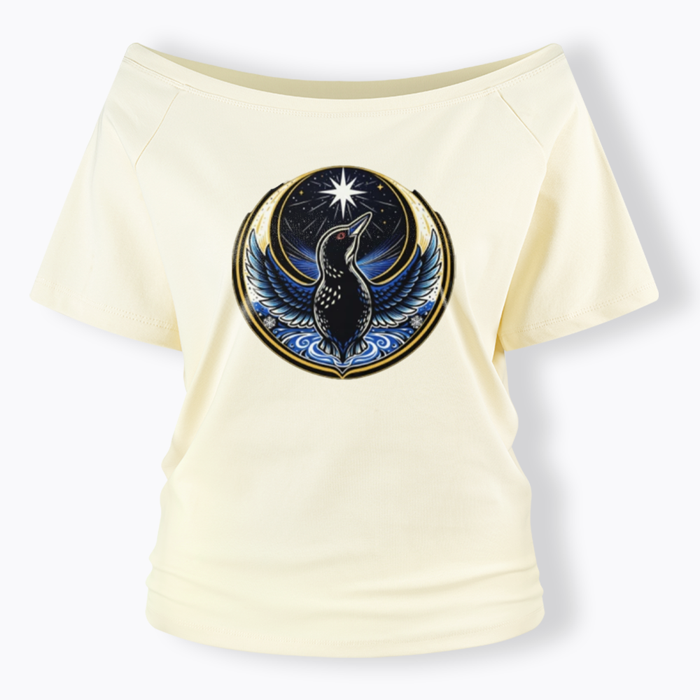 Rebel Loon Off Shoulder T-shirts