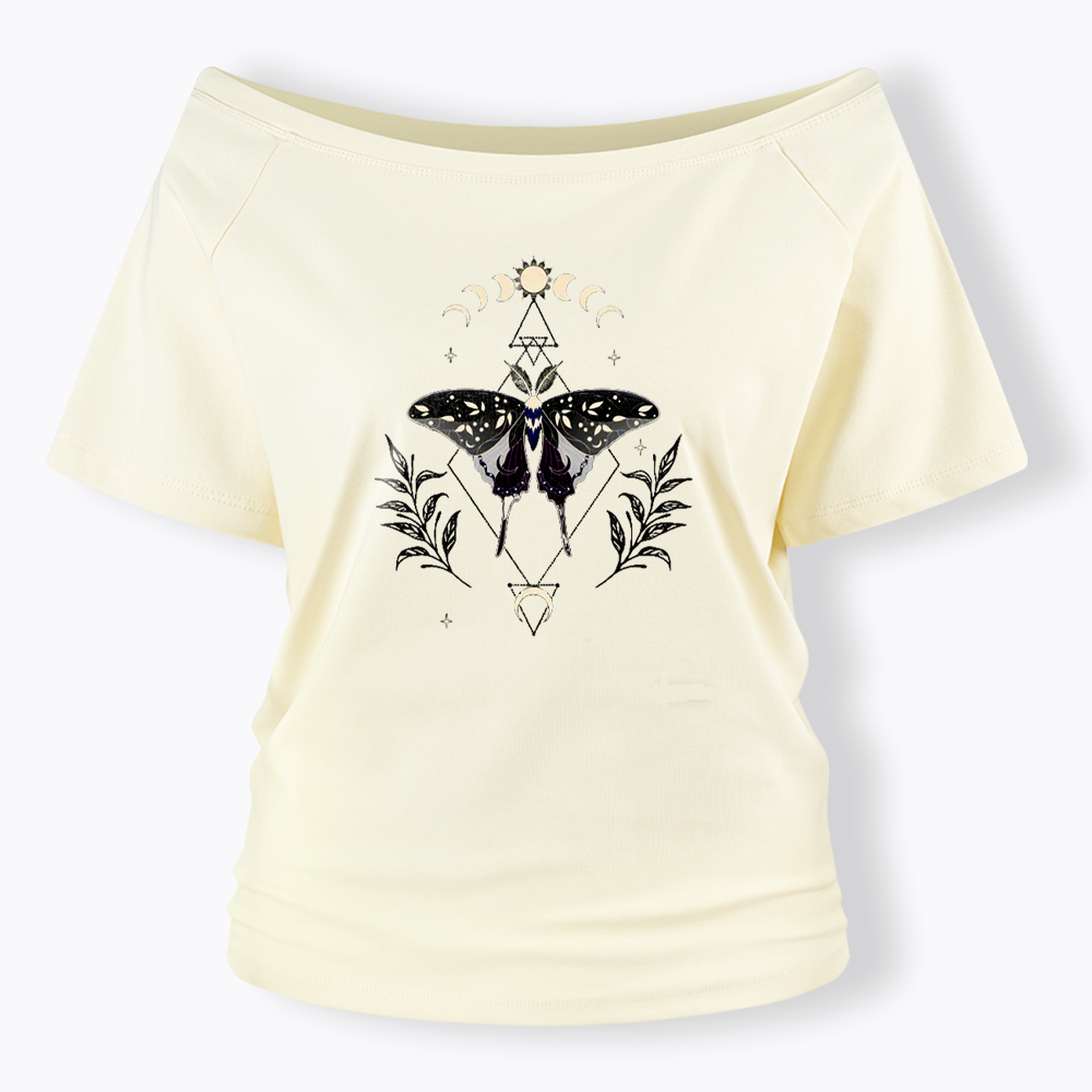 Asexual Pride Off Shoulder T-shirts