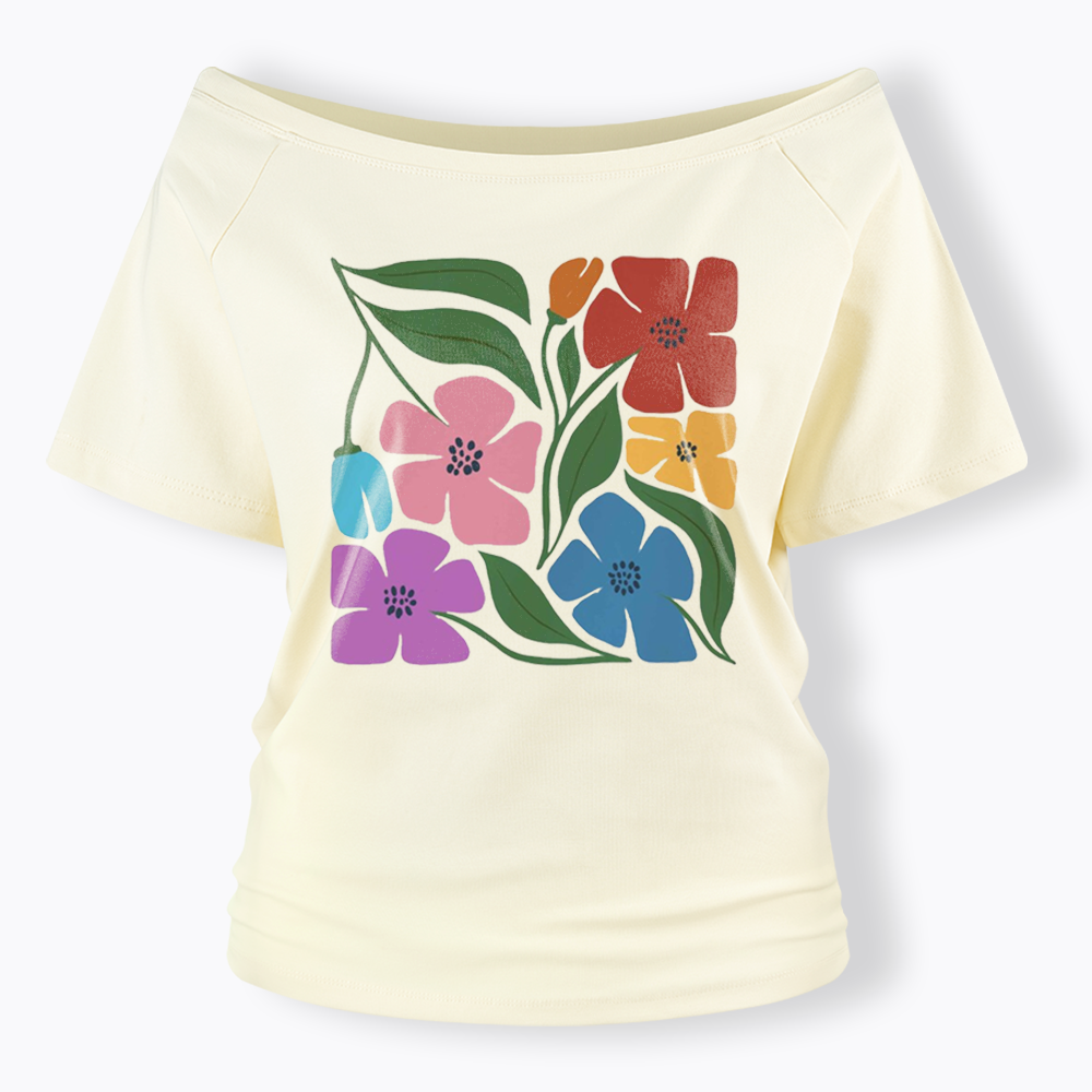 Subtle Pride Off Shoulder T-shirt