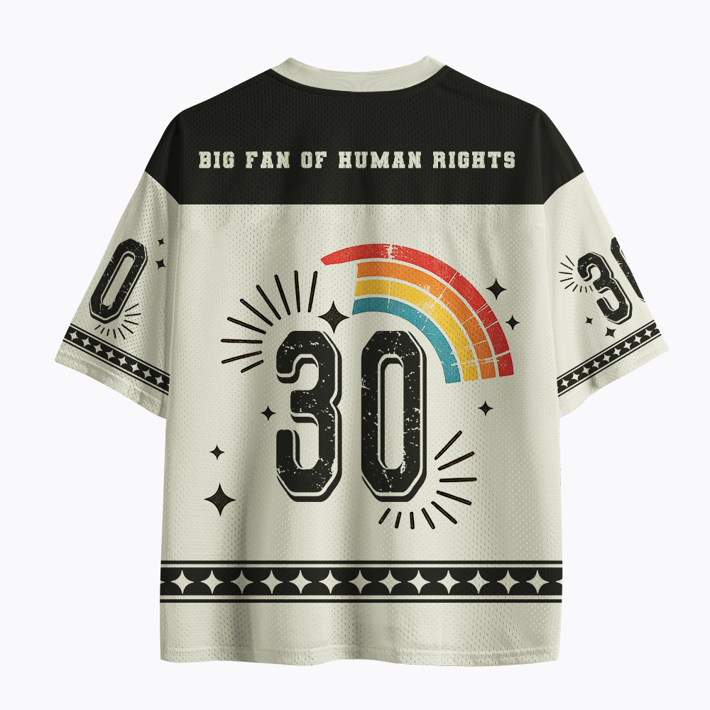 Big Fan of Human Rights Mesh Jersey