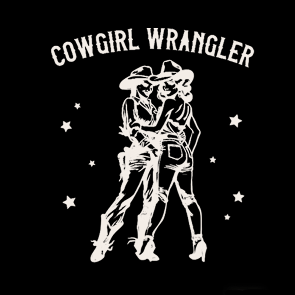 Gay Cowgirl V-Neck Classic T-Shirt
