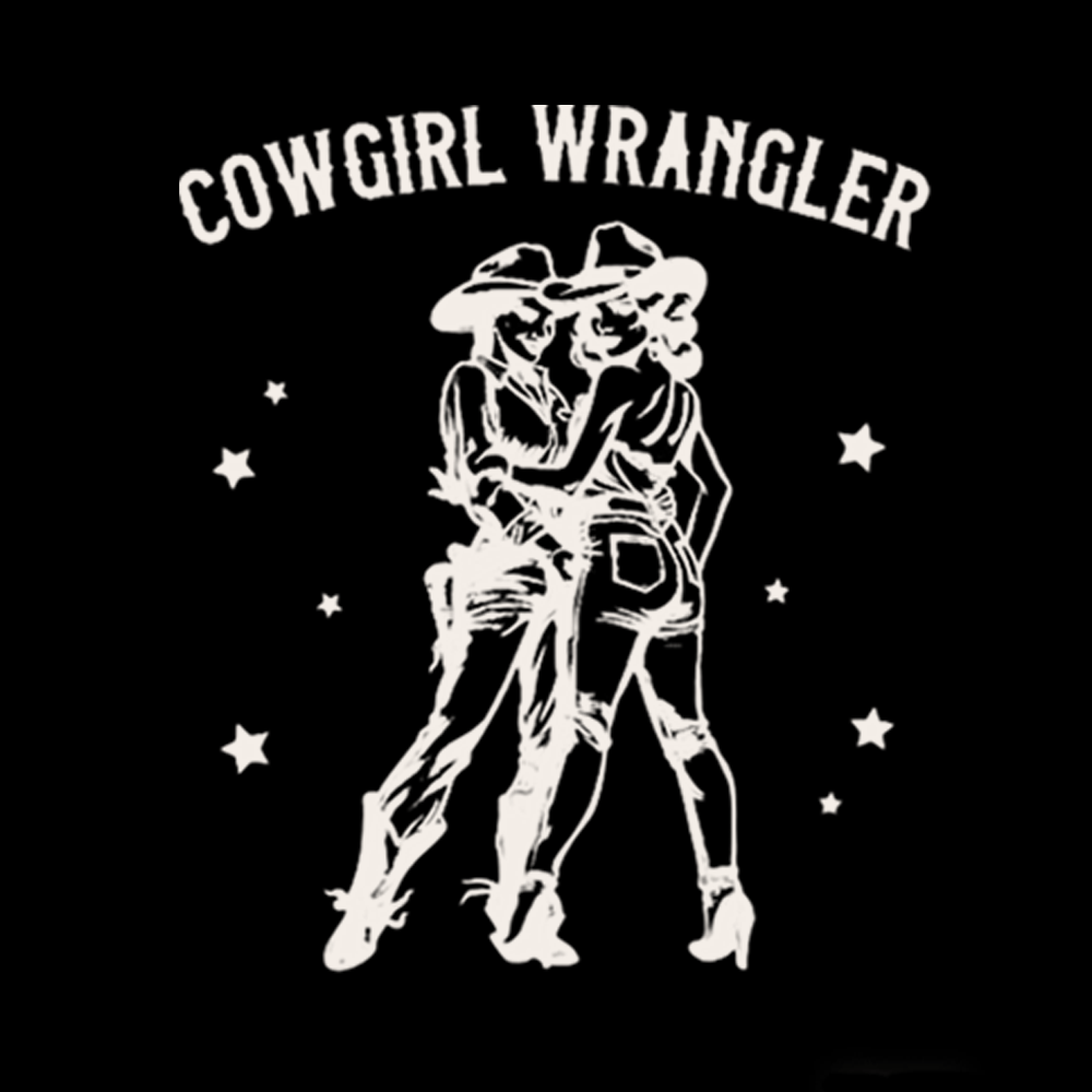 Gay Cowgirl Kids Washed T-Shirt