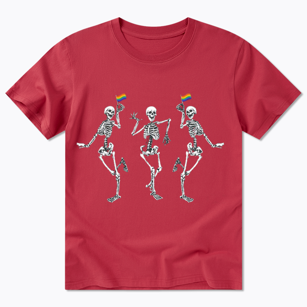 pride dancing skeleton Classic T-Shirt