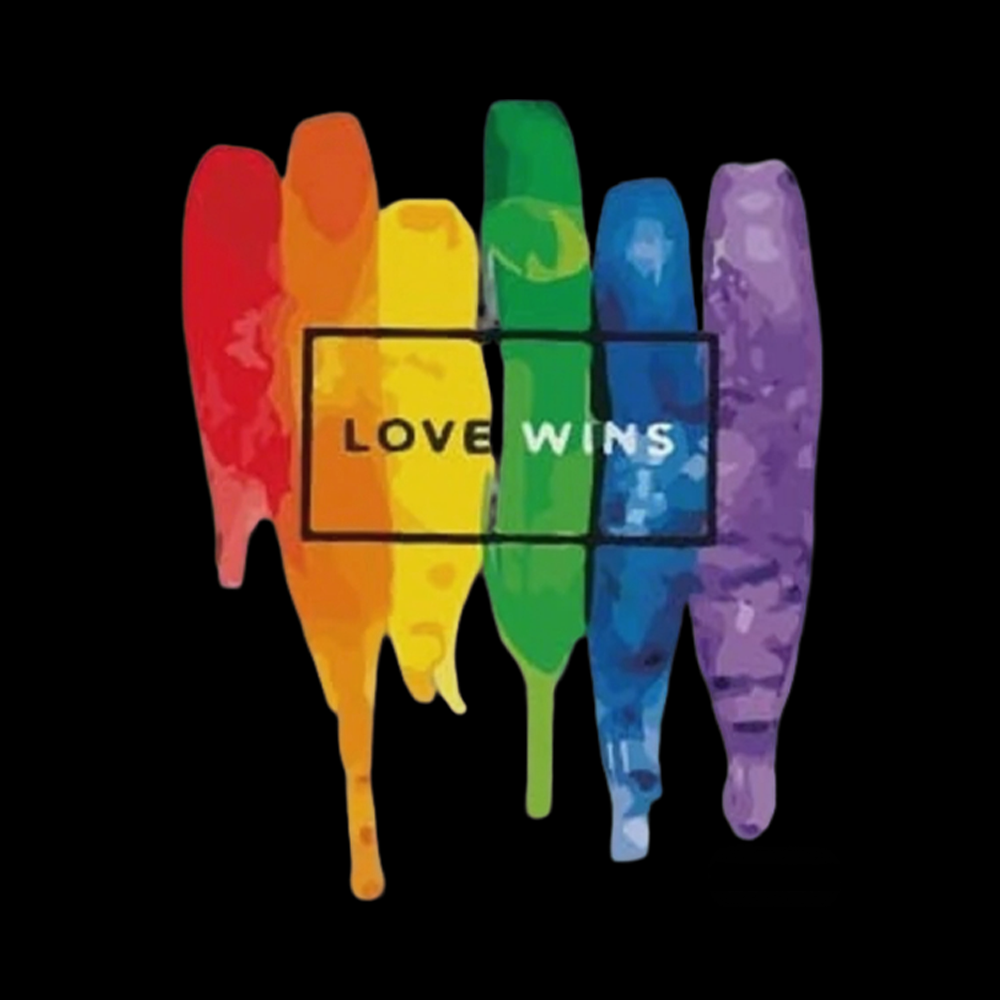 Love Wins Kids Washed T-Shirt