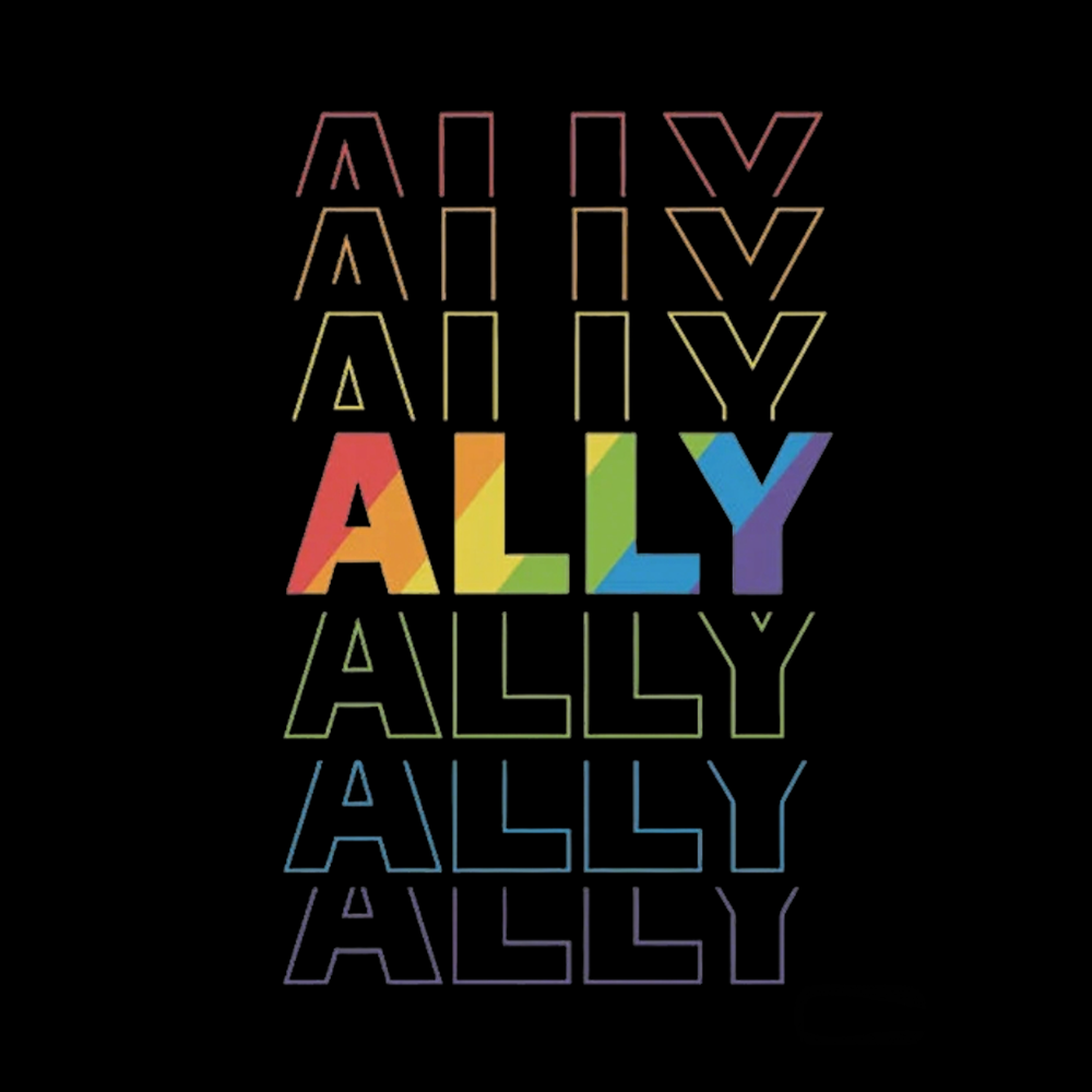 Pride Gift For Ally V-Neck Classic T-Shirt