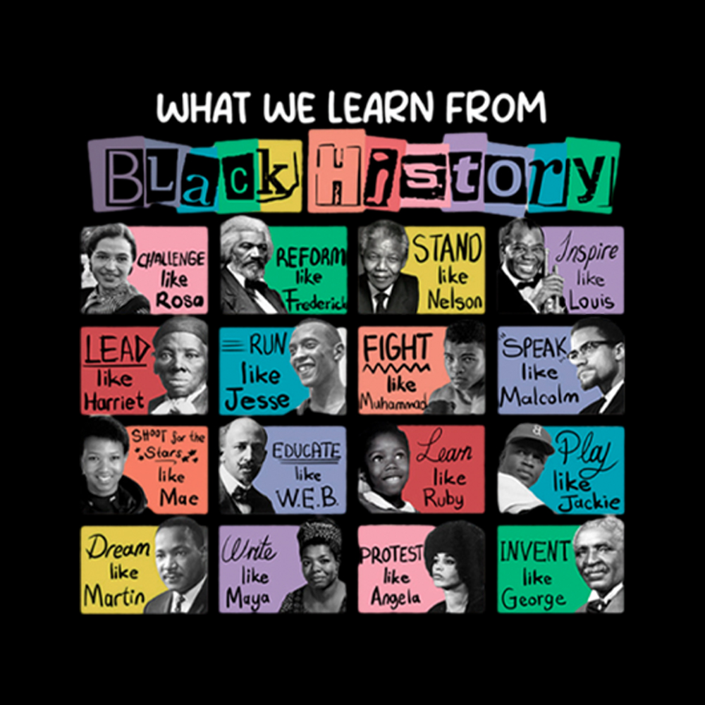 What We Learn From Black History V-Neck Classic T-Shirt