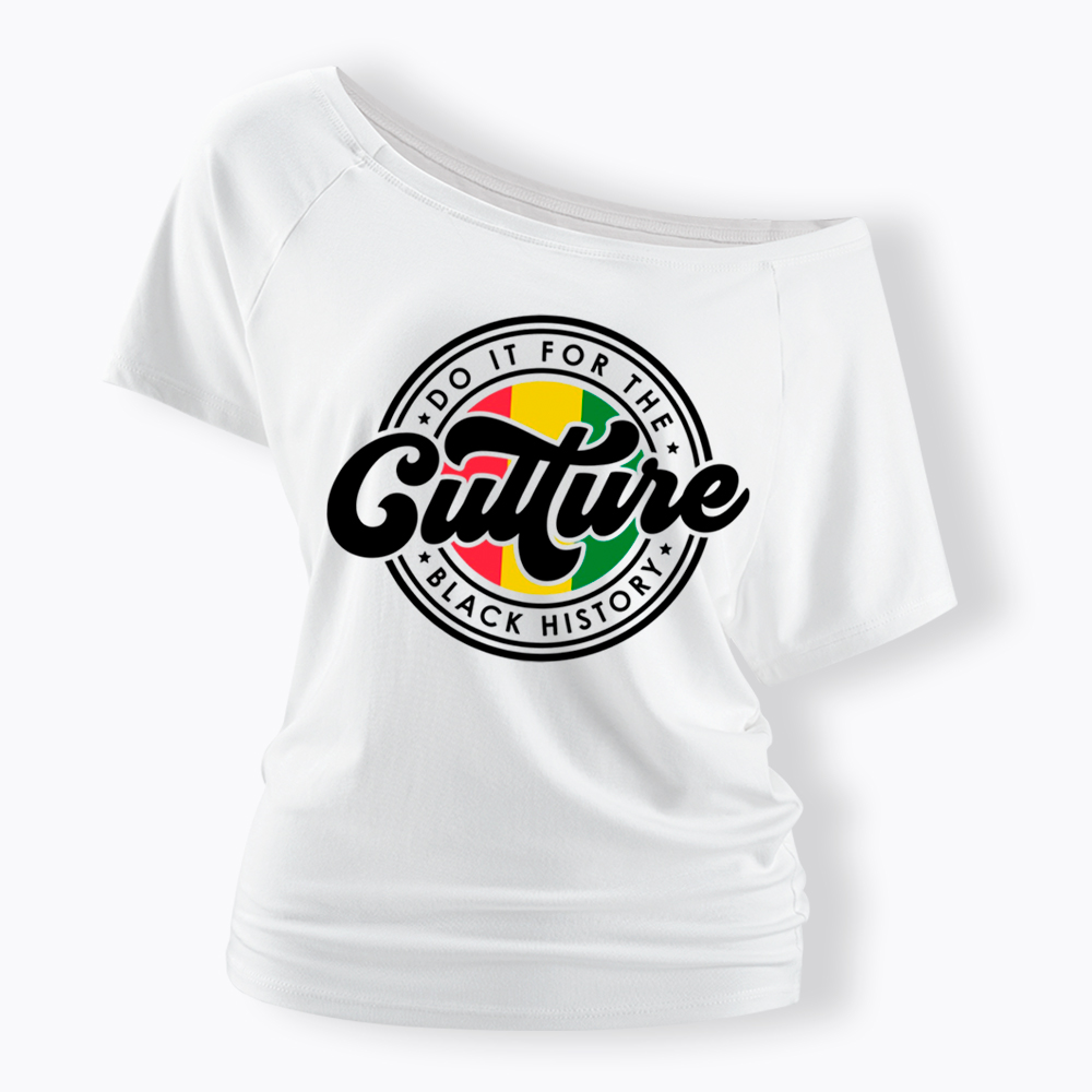 Do It For The Culture Do It For The Culture Off Shoulder T-shirt