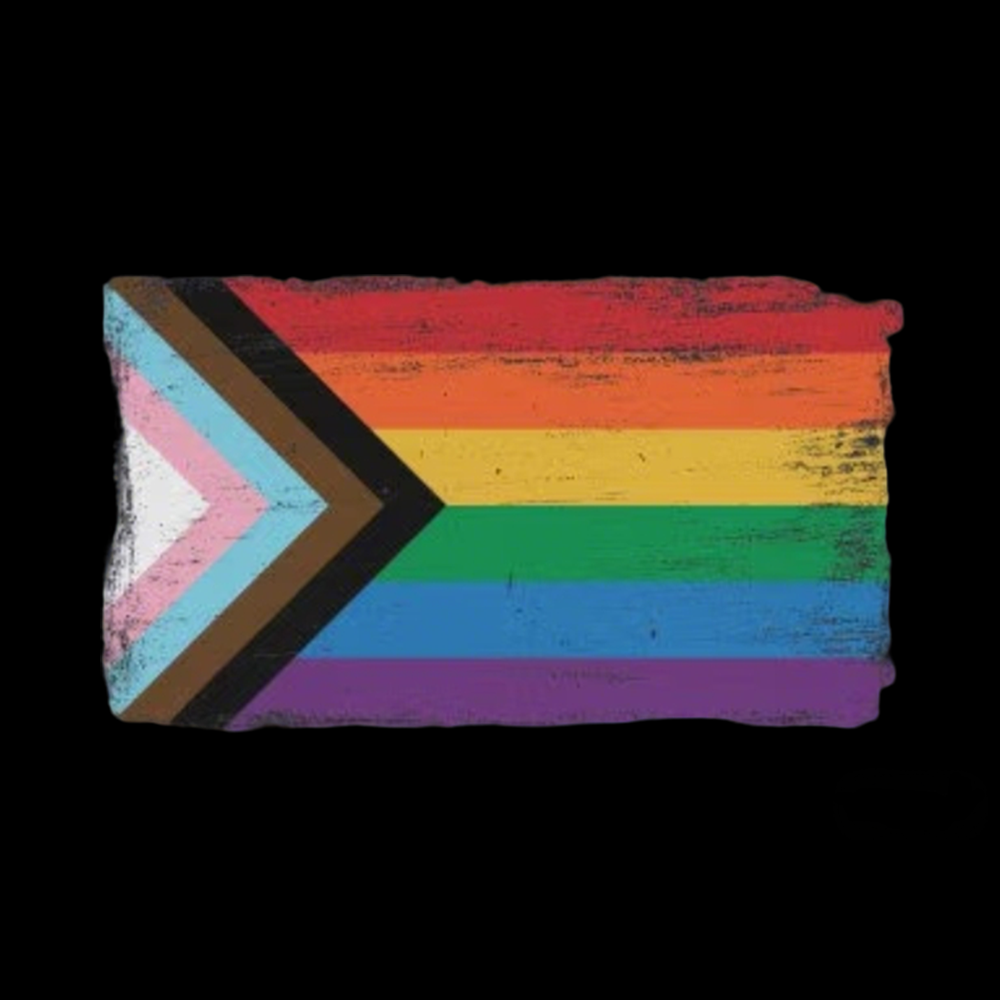 Progress Pride Flag Washed T-Shirt