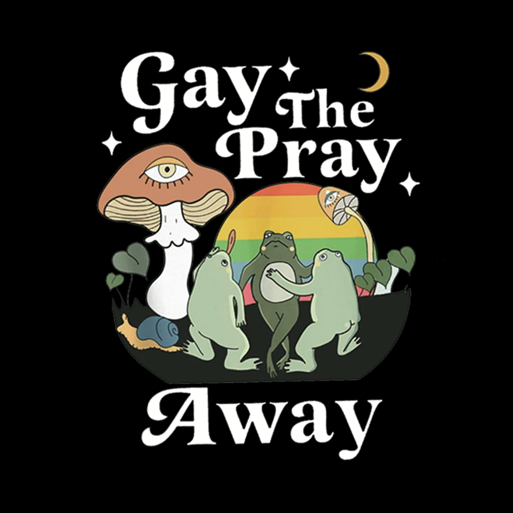 Pray Away Kids Washed T-Shirt