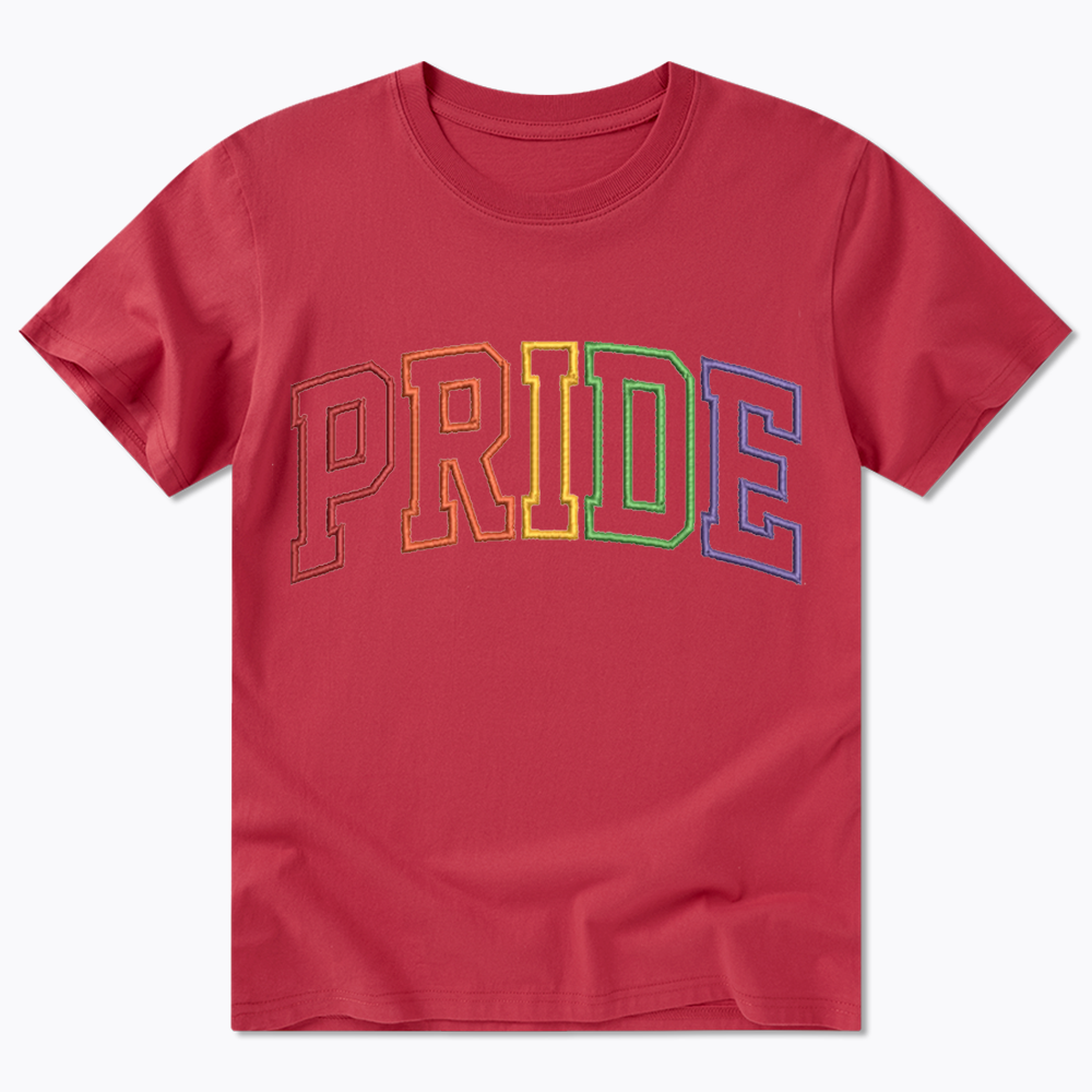 Embroidered Pride Classic T-Shirt