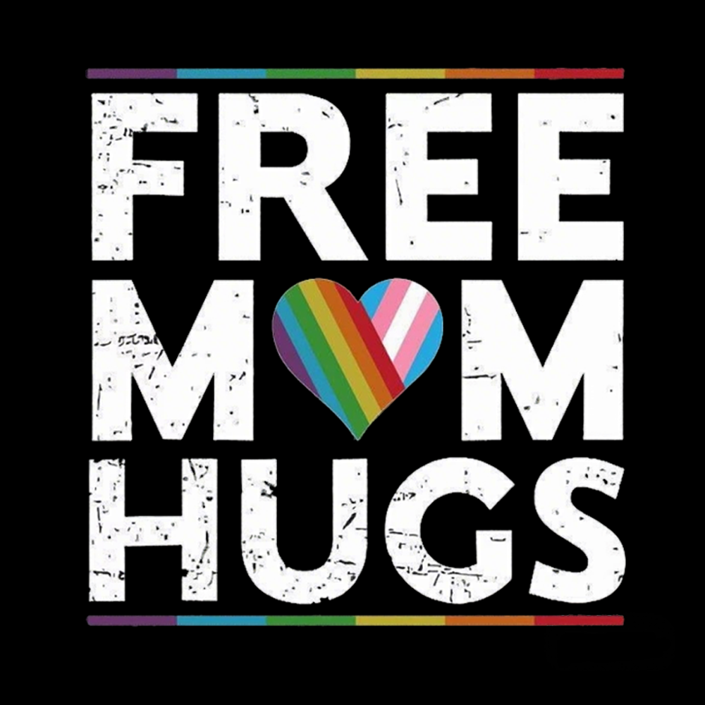 Free Mom Hugs Washed T-Shirt