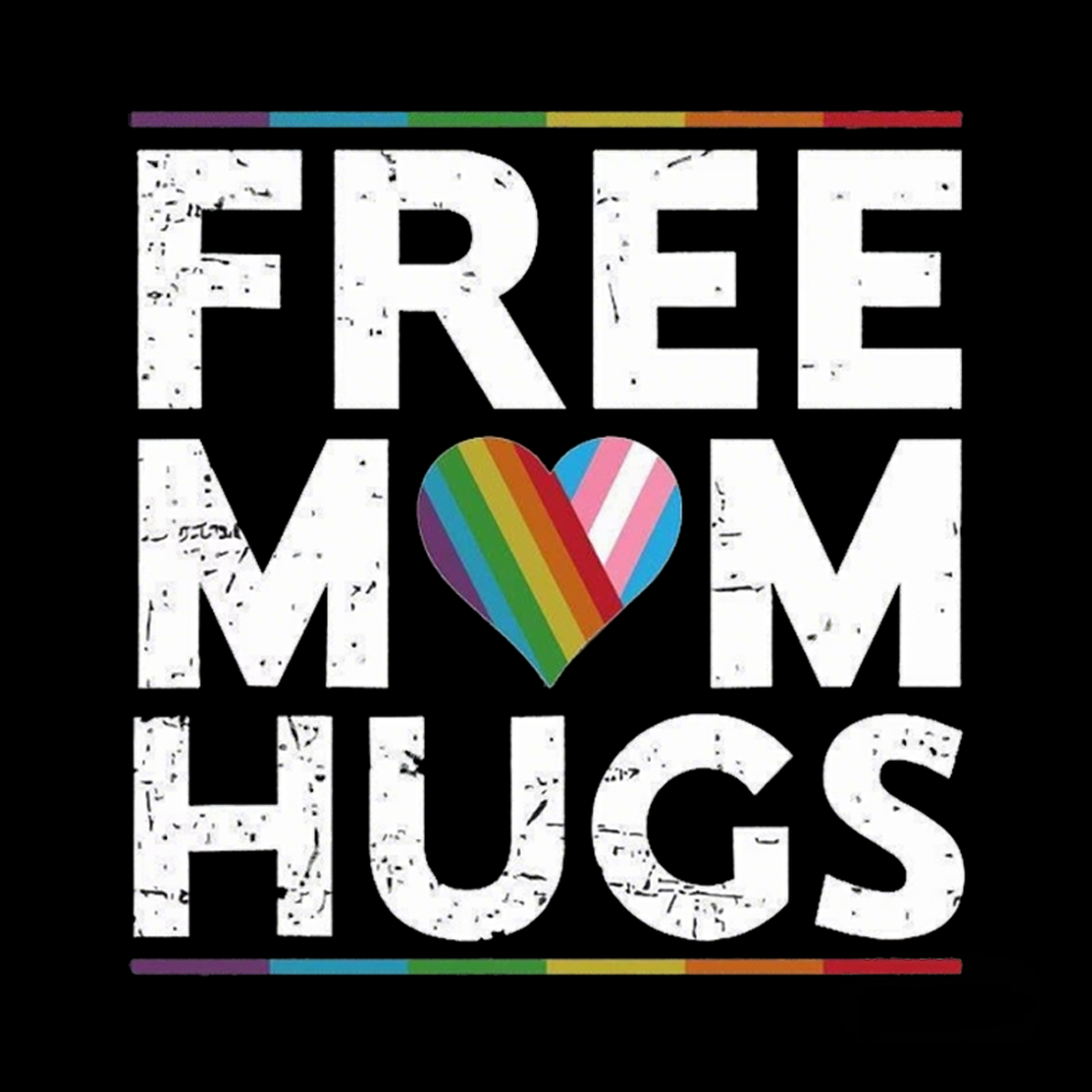 Free Mom Hugs V-Neck Classic T-Shirt