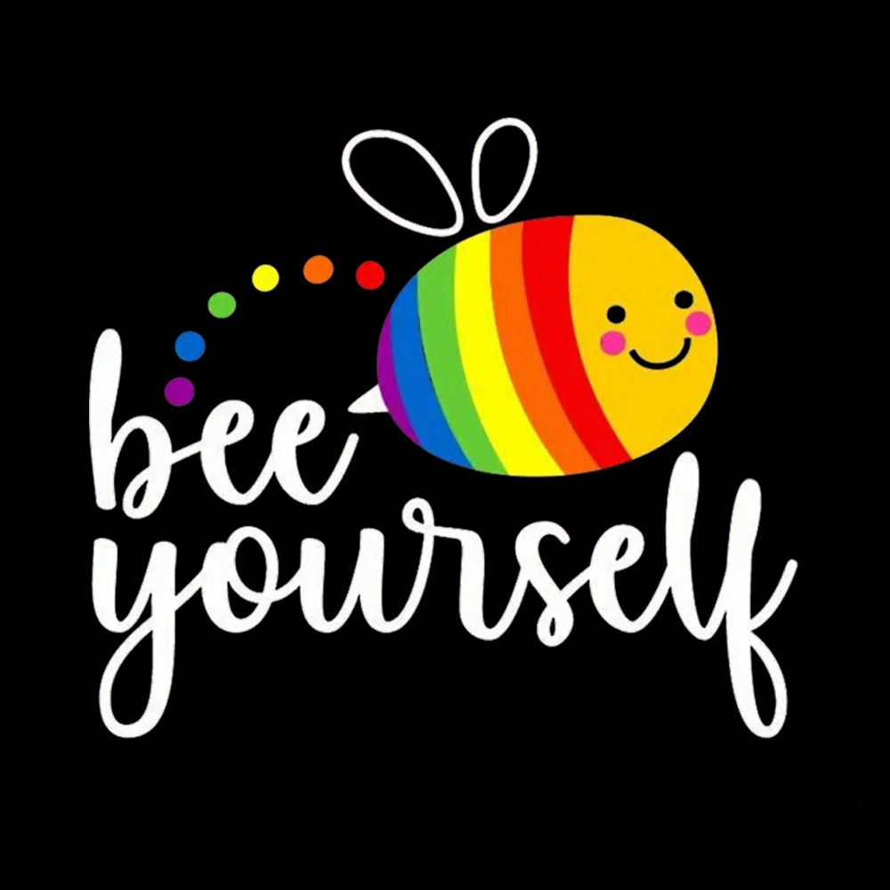 Bee Yourself Kids Washed T-Shirt 