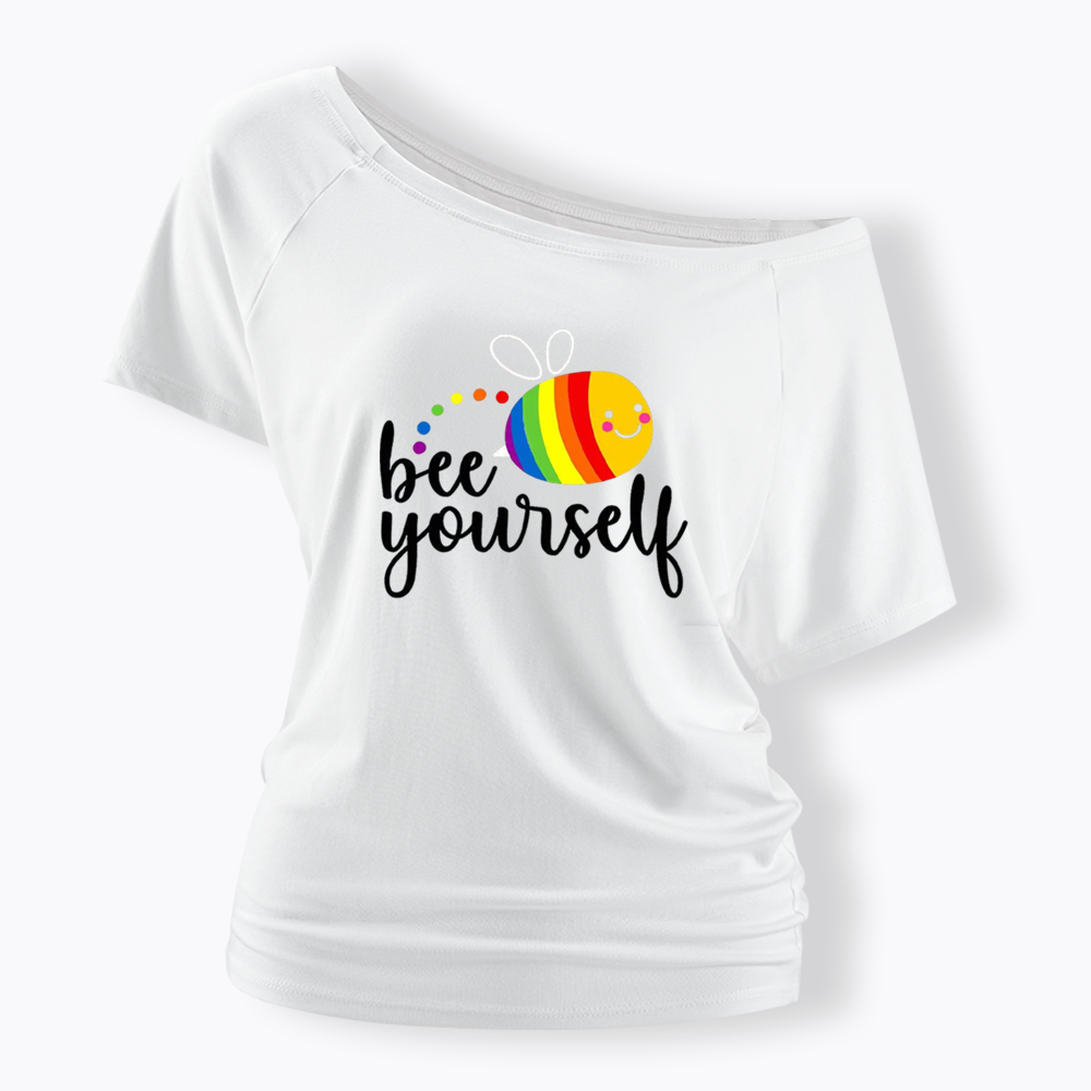 Bee Yourself Off Shoulder T-shirt
