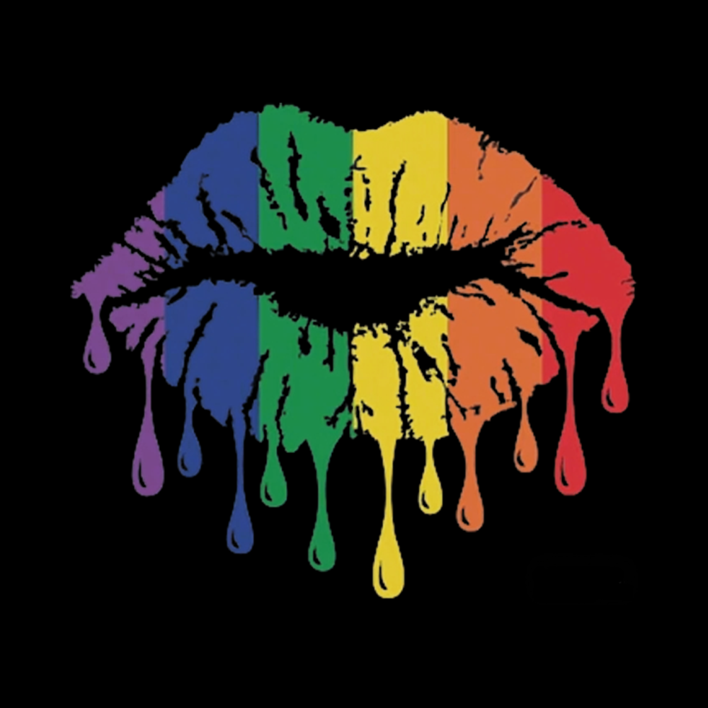Rainbow Lips Classic T-Shirt