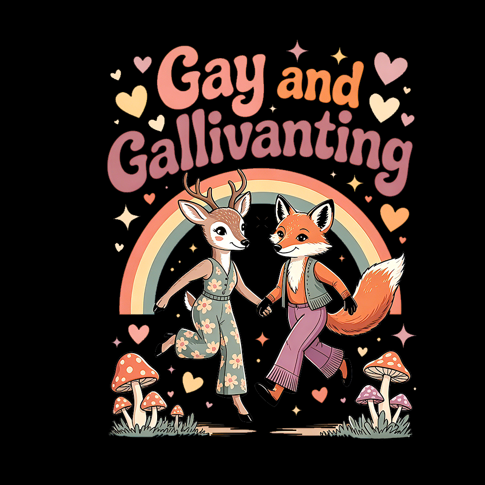 Gay and Gallivanting Cropped T-Shirt