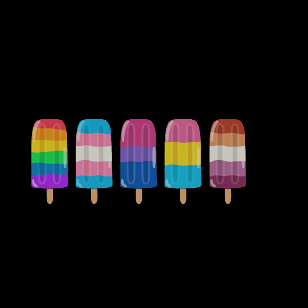Pride Ice Pops Washed T-Shirt