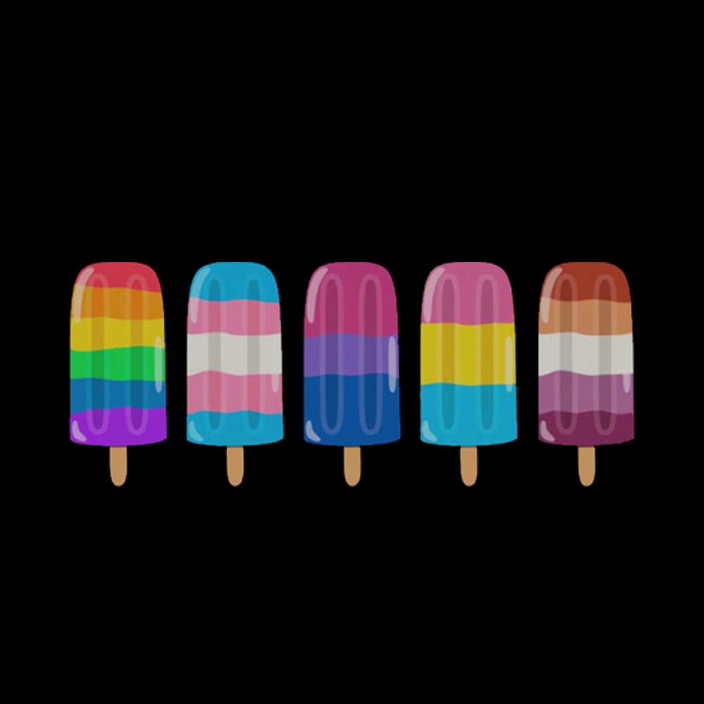 Pride Ice Pops V-Neck Classic T-Shirt
