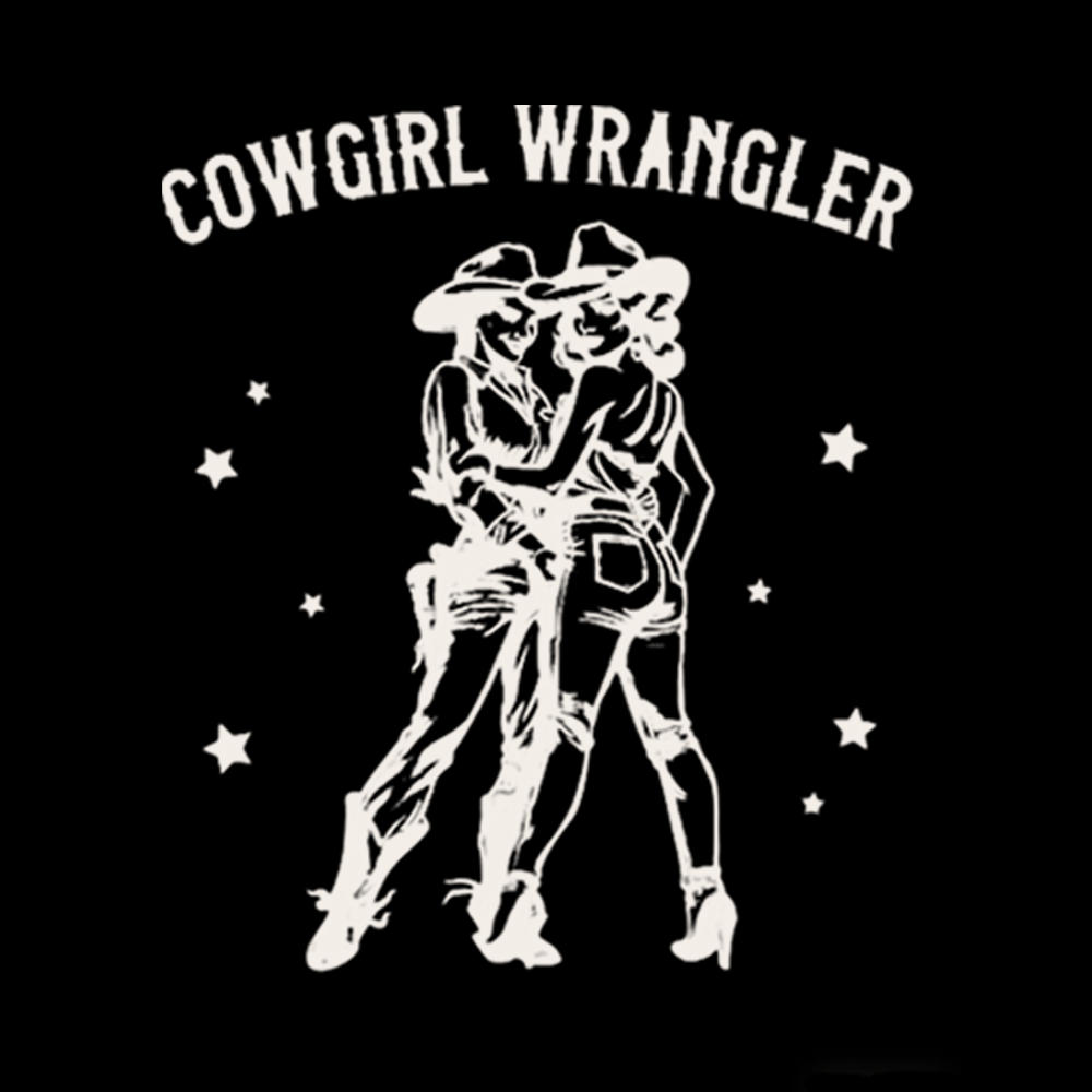 Gay Cowgirl Washed T-Shirt