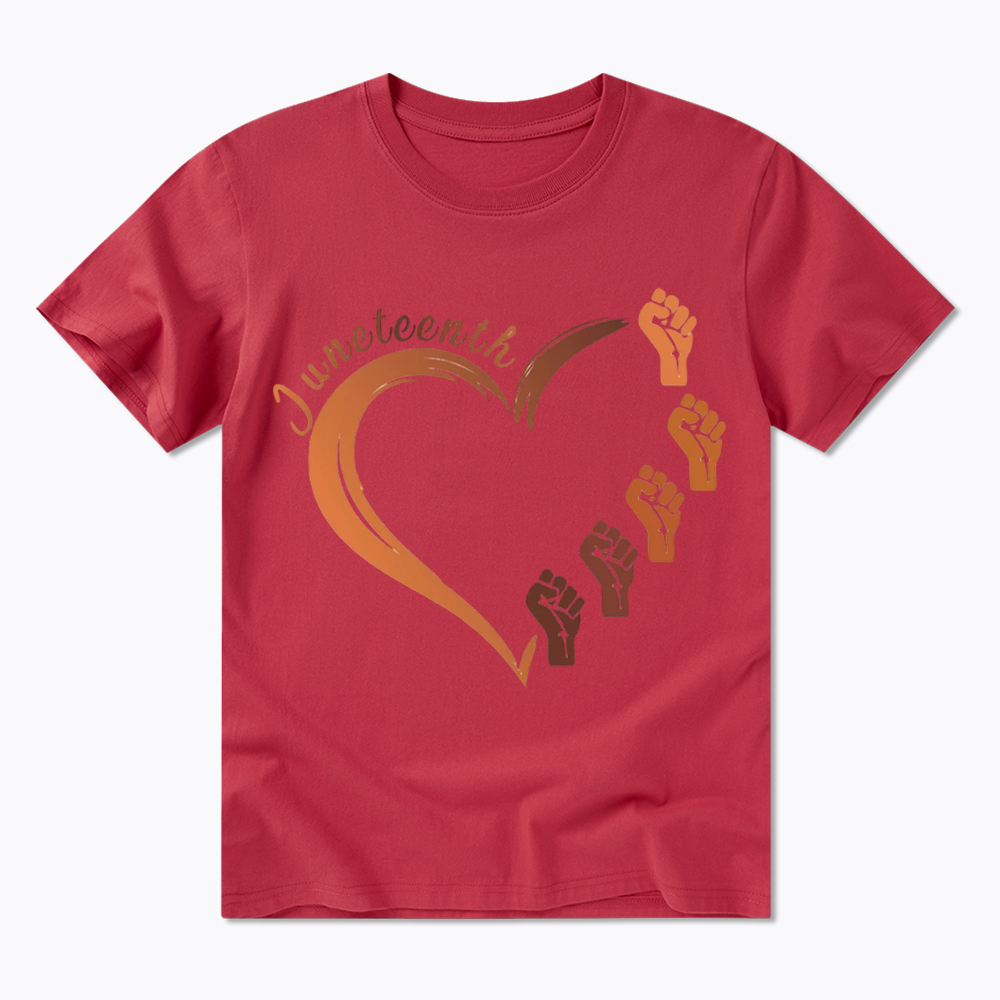 Juneteenth Heart Black Pride Classic T-Shirt