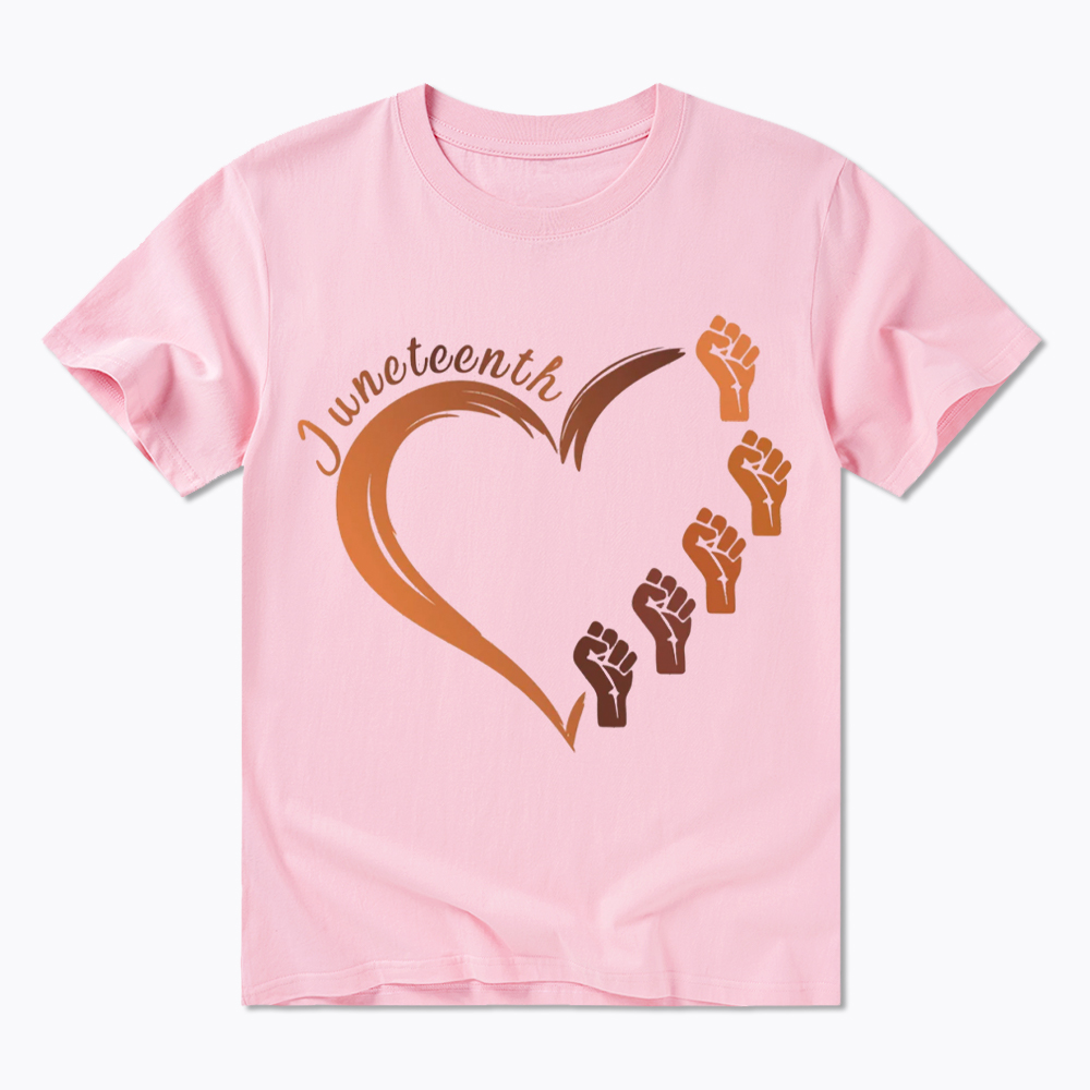 Juneteenth Heart Black Pride Classic T-Shirt