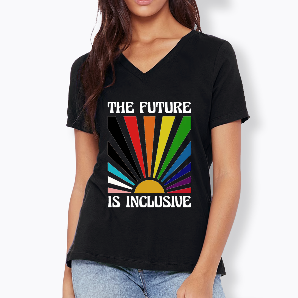 The Future is Inclusive V-Neck Classic T-Shirt