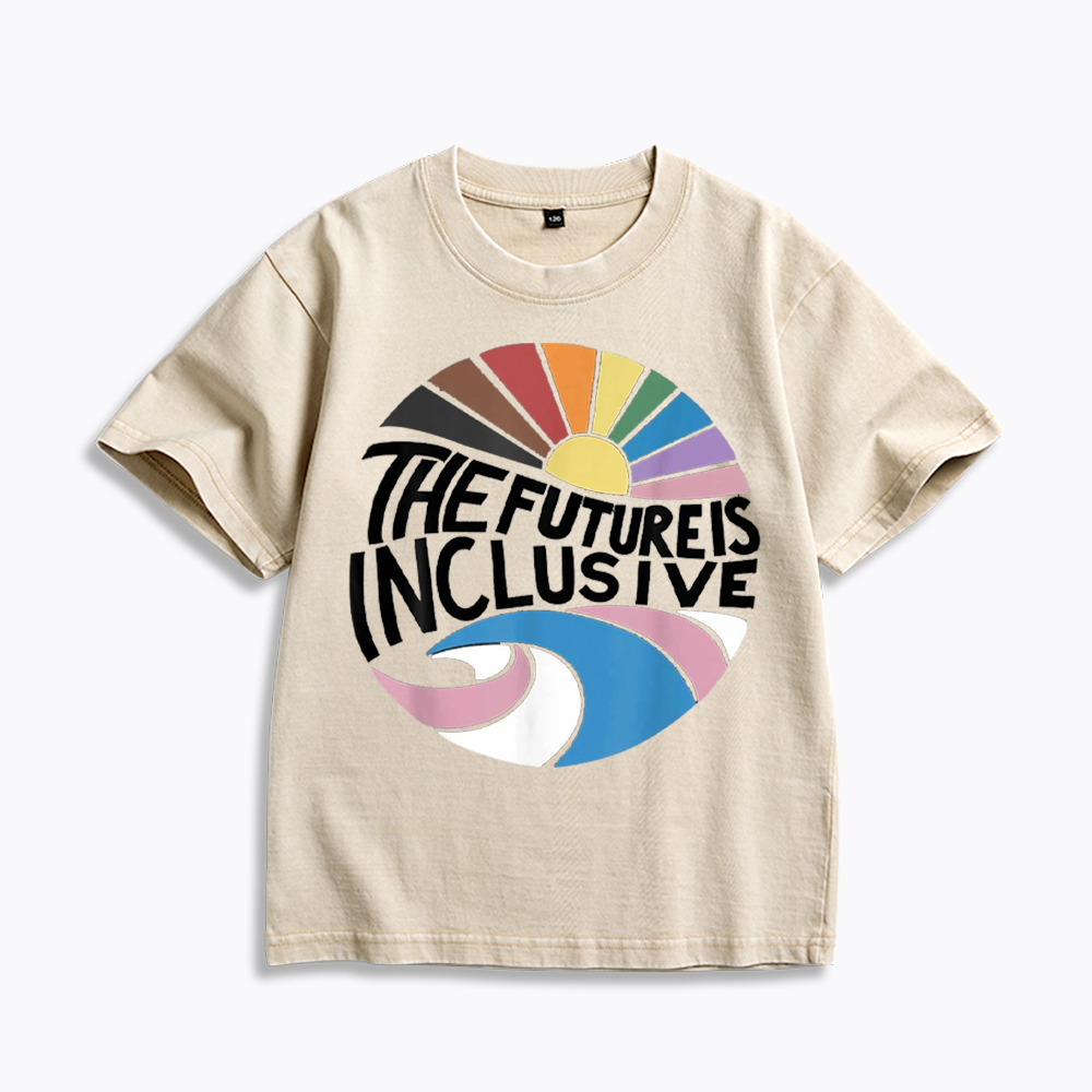 The Future Is Queer Kids Washed T-Shirt