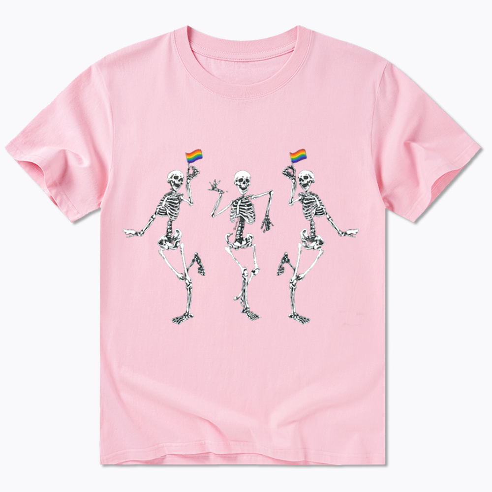 pride dancing skeleton Classic T-Shirt