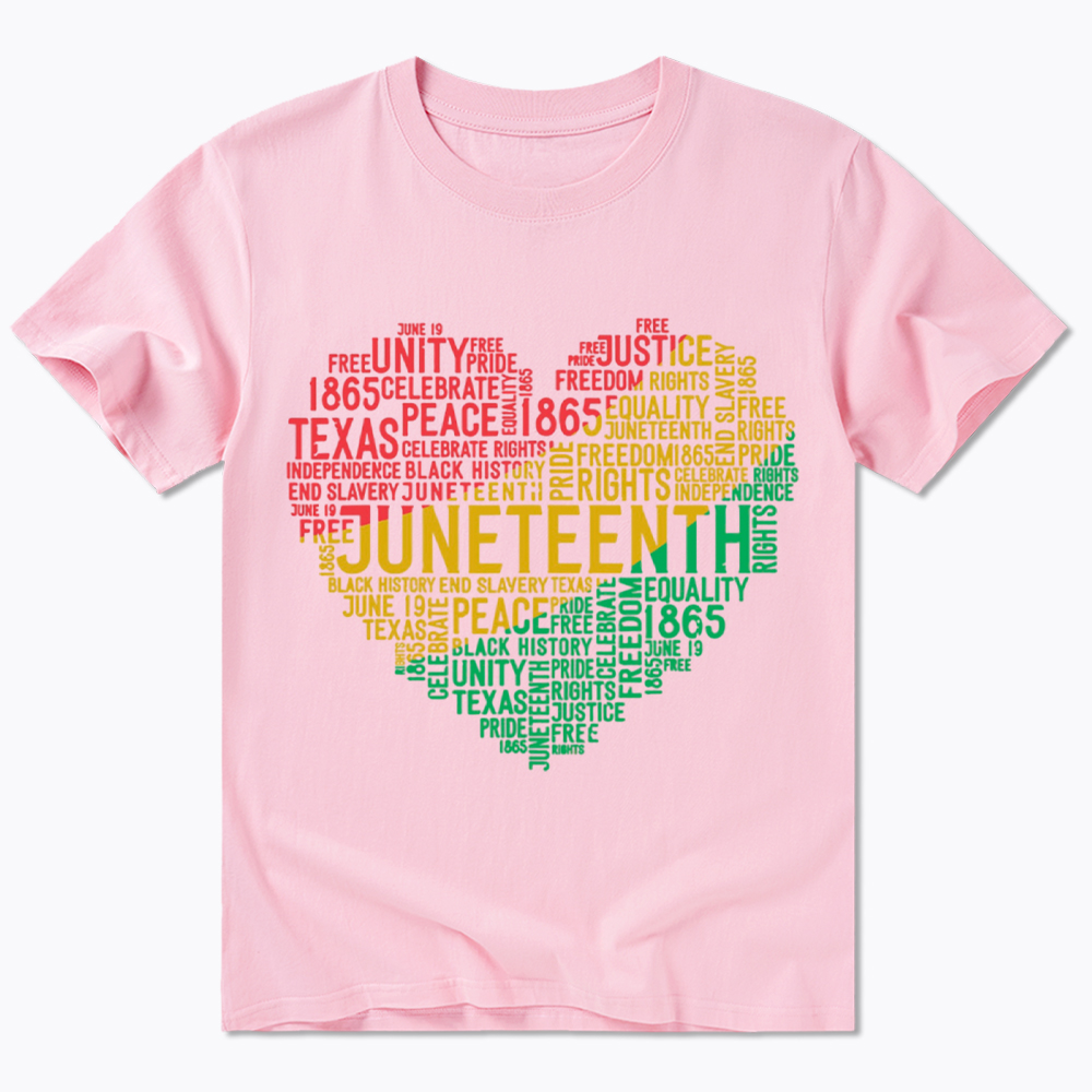 Juneteenth Heart Black History Classic T-Shirt