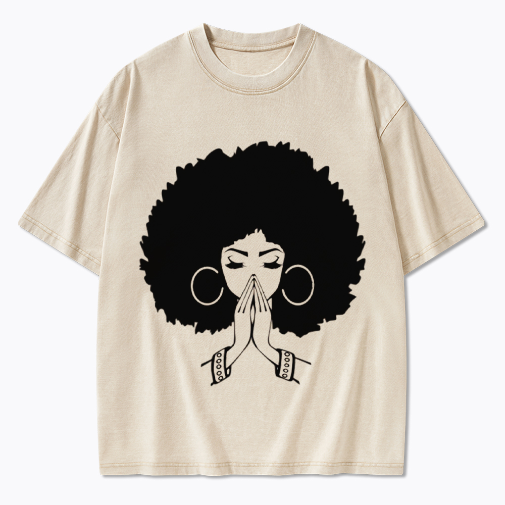 Black Girl Magic Washed T-Shirt