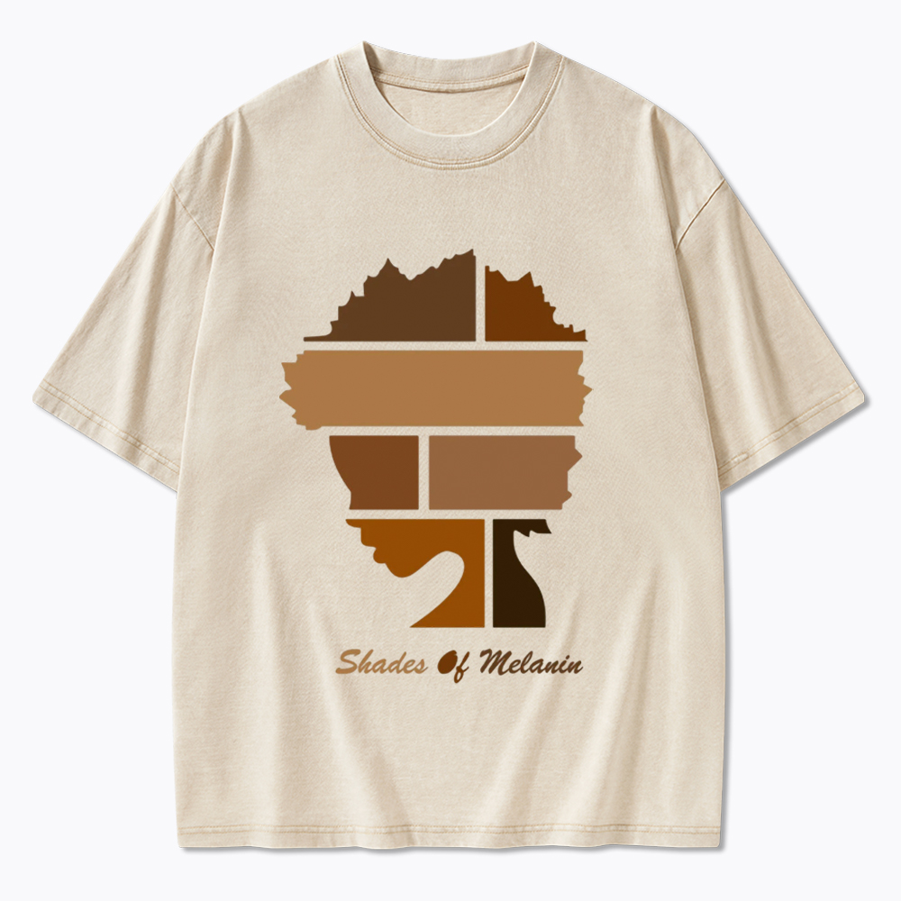 Shades Of Melanin Washed T-Shirt