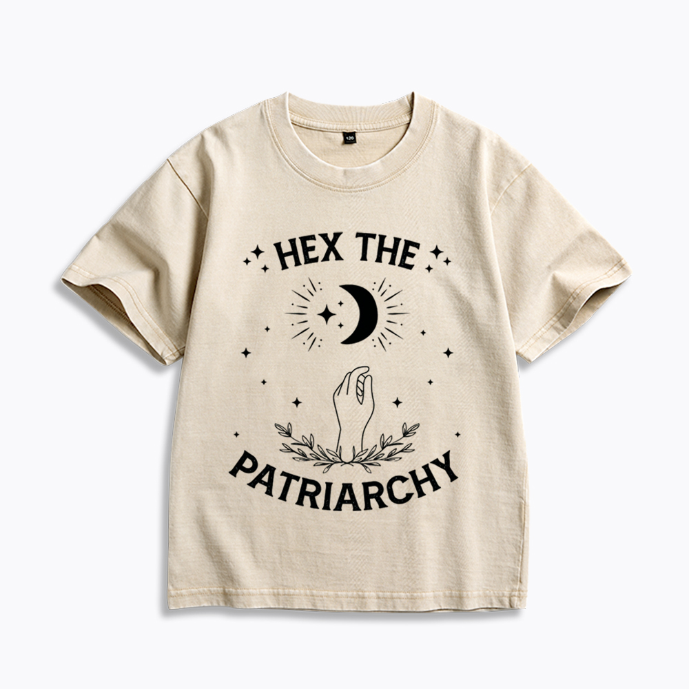 Hex The Patriarchy Kids Washed T-Shirt