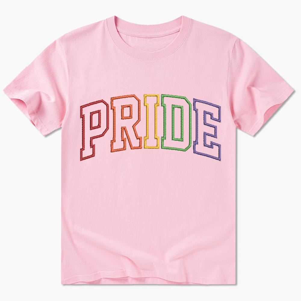 Embroidered Pride Classic T-Shirt