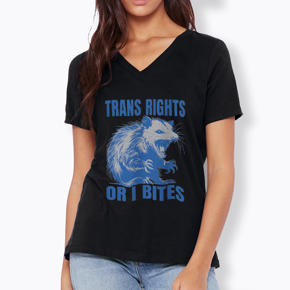 Trans Rights V-Neck Classic T-Shirt