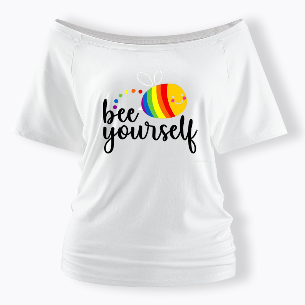 Bee Yourself Off Shoulder T-shirt