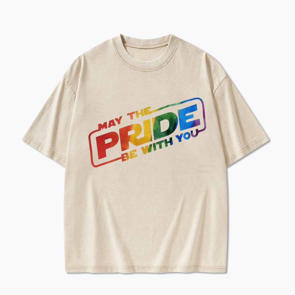 Rainbow Pride Washed T-Shirt