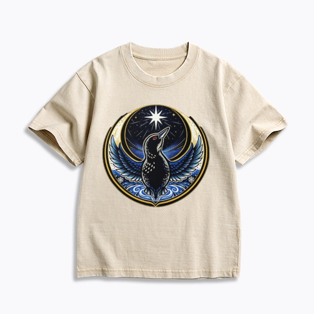 Rebel Loon Kids Washed T-Shirts
