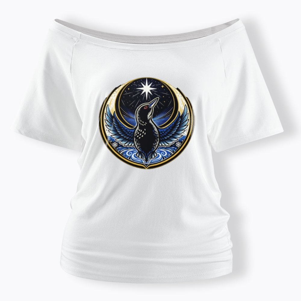 Rebel Loon Off Shoulder T-shirts
