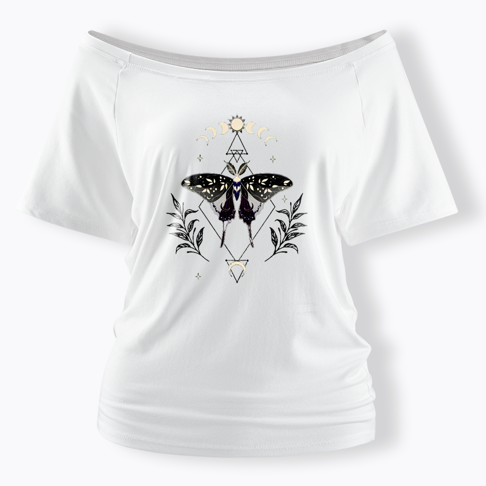 Asexual Pride Off Shoulder T-shirts