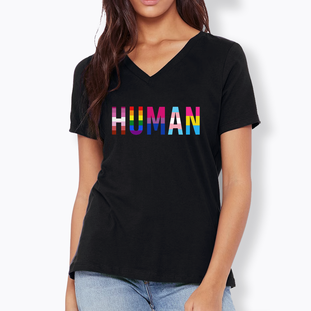 Human Rights V-Neck Classic T-Shirt