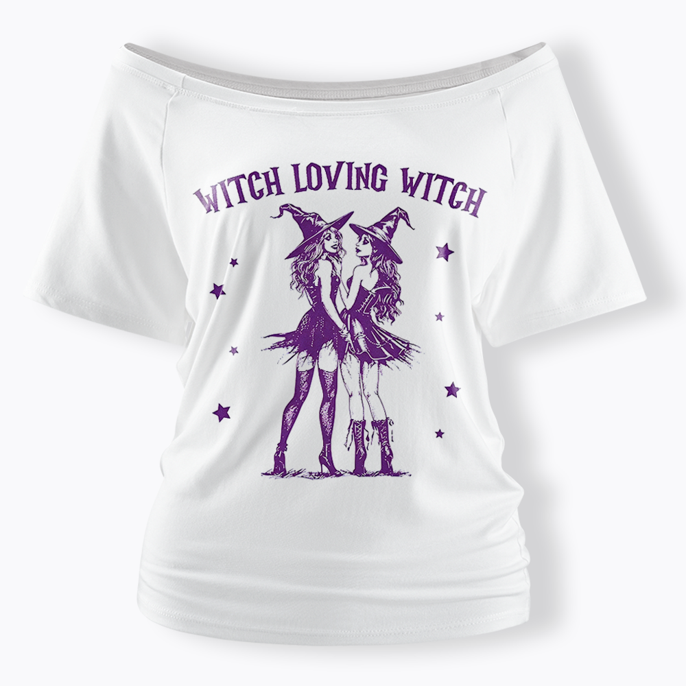 Subtle Lesbian Baby Off Shoulder T-shirt