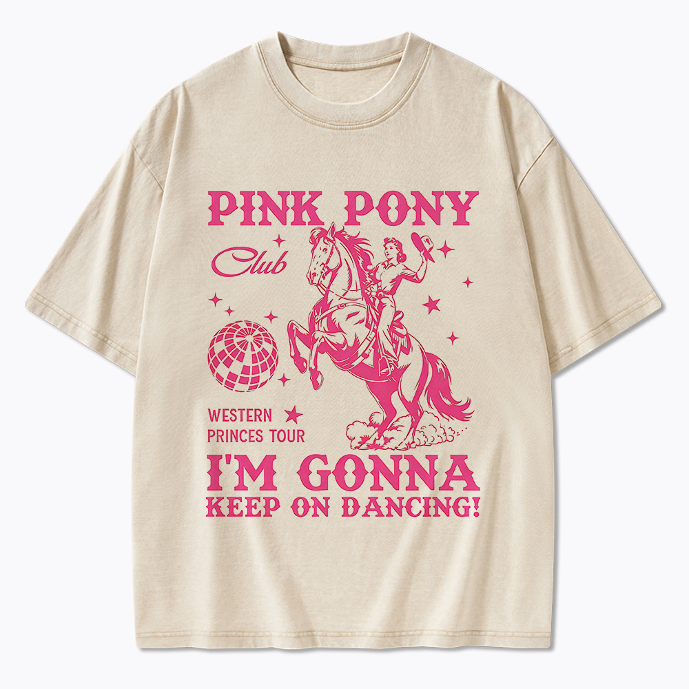 Pink Pony Club Washed T-Shirt