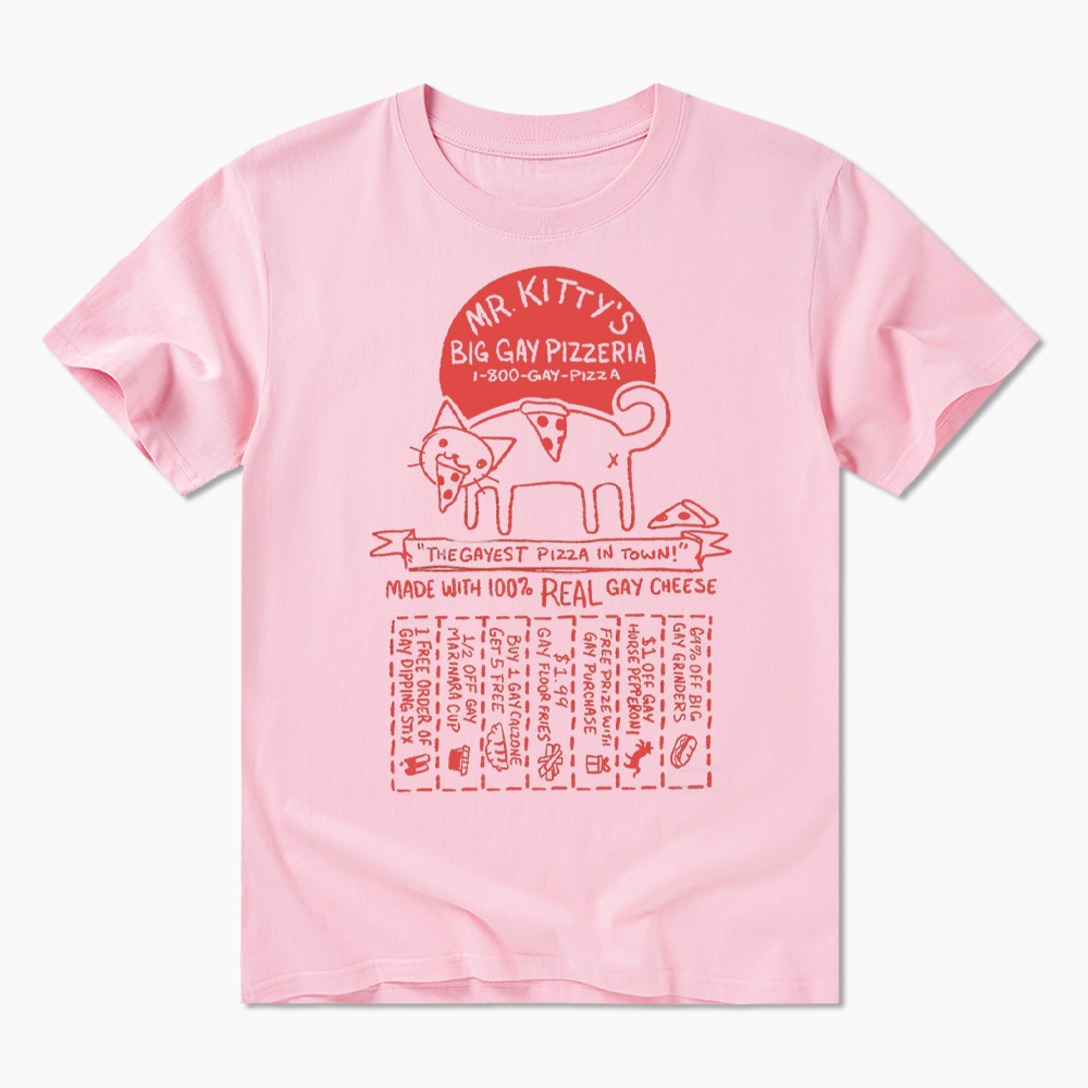MR. KITTY’S BIG PIZZERIA Classic T-Shirt