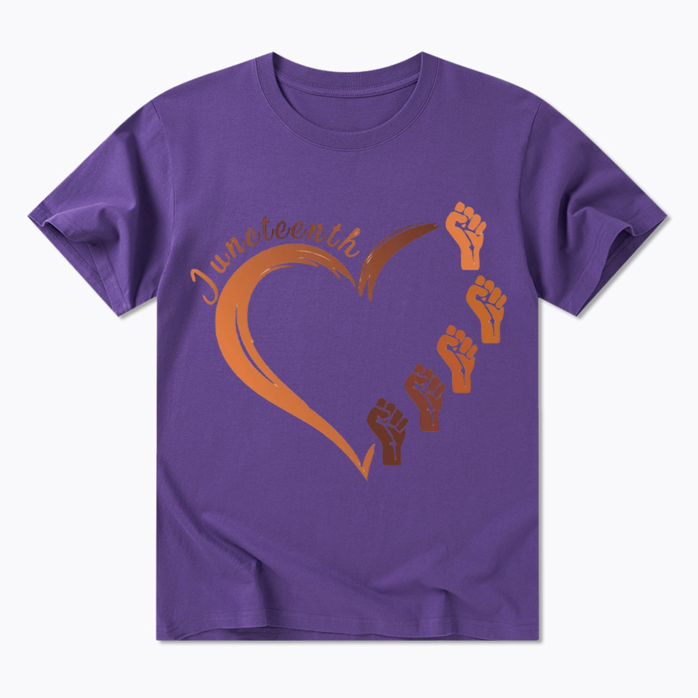 Juneteenth Heart Black Pride Classic T-Shirt