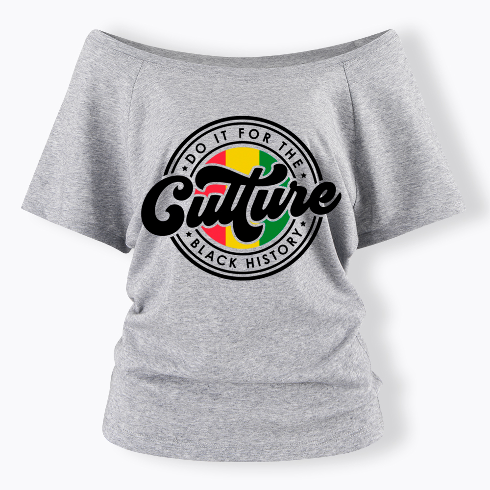 Do It For The Culture Do It For The Culture Off Shoulder T-shirt