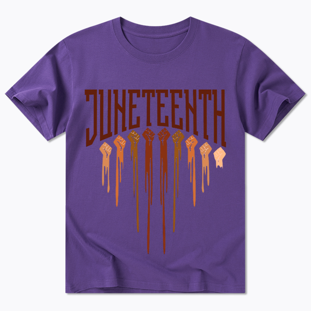 Different Races Skin Juneteenth Classic T-Shirt